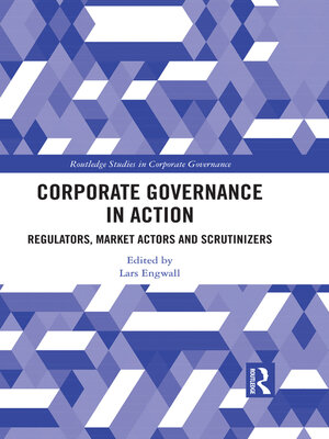cover image of Corporate Governance in Action